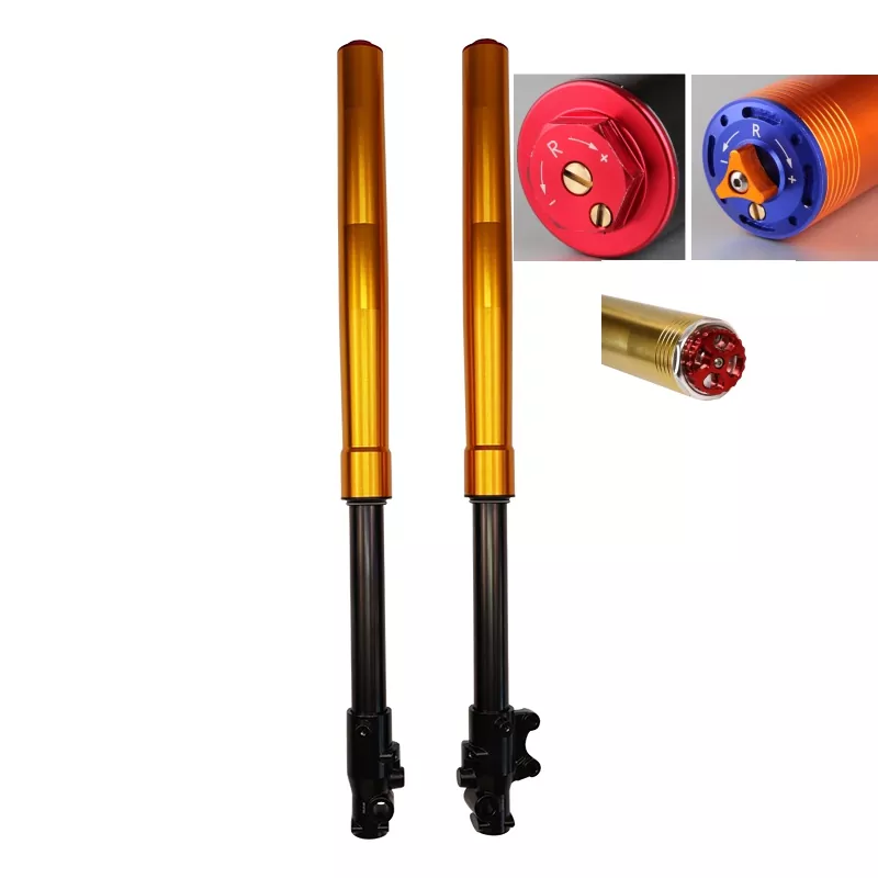 ¿Por qué elegir una horquilla delantera ajustable única invertida para su motocicleta?