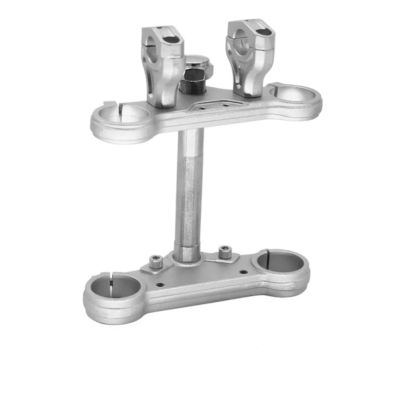 ¿Cómo mejora la abrazadera triple de fundición a presión el rendimiento de la motocicleta?