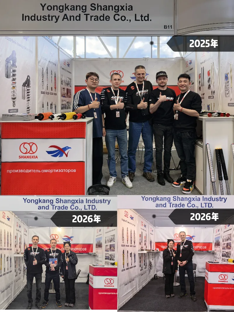 SXJZ se conectó con los clientes en Moto Spring Exhibition 2026 en Rusia
