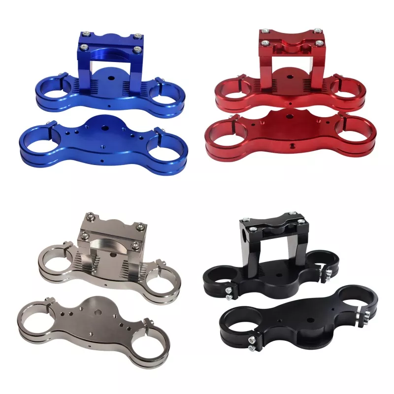 Abrazadera de triple de aluminio CNC