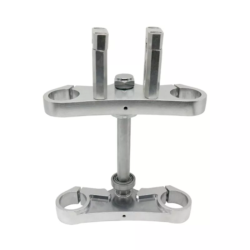 Abrazadera triple de fundición a presión para moto de cross
