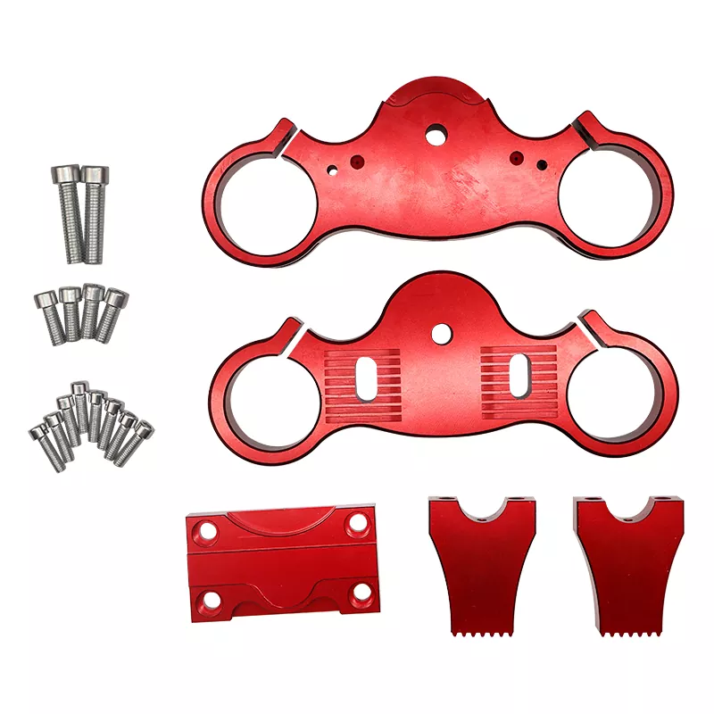 Abrazadera triple CNC de alta resistencia