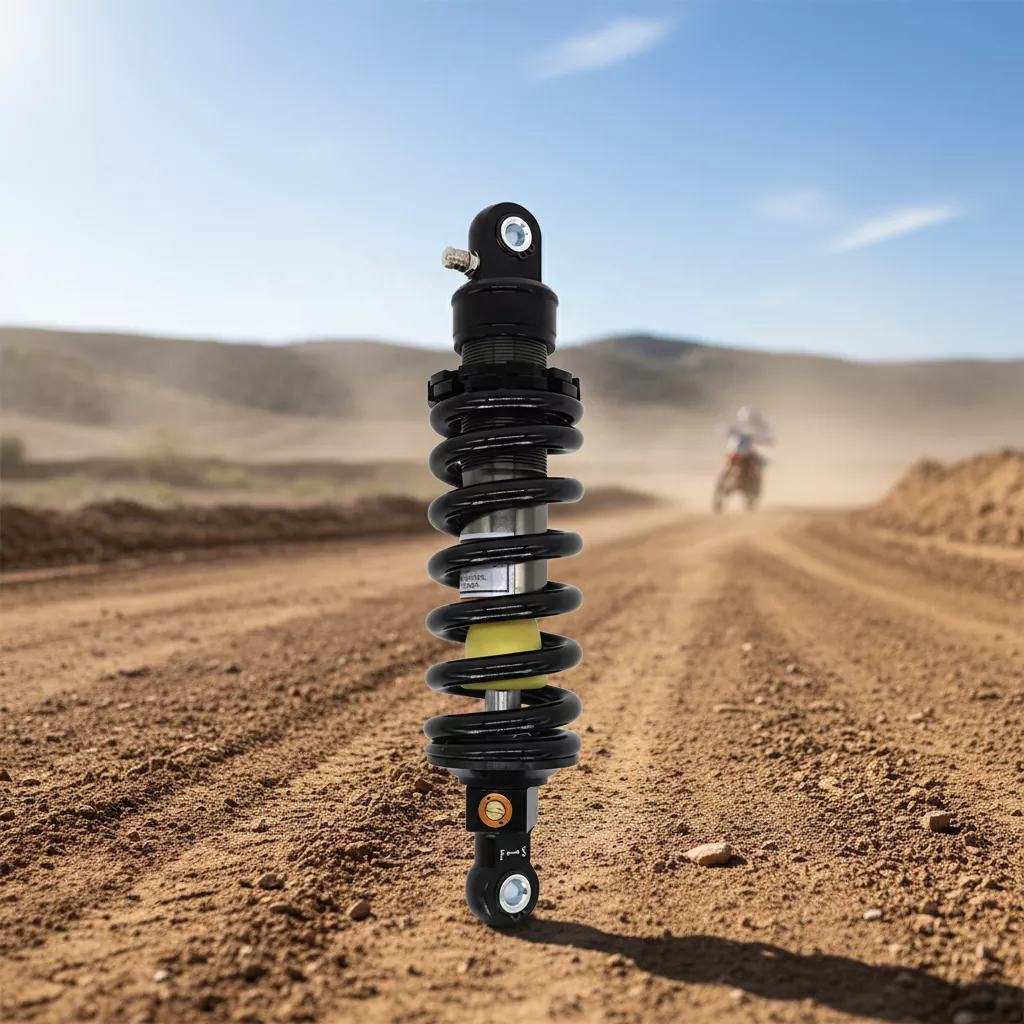 Amortiguador de motocicleta ajustable de rebote